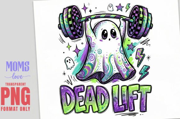 Download Dead Lift Boo Gym PNG Sublimation - Gym Collection