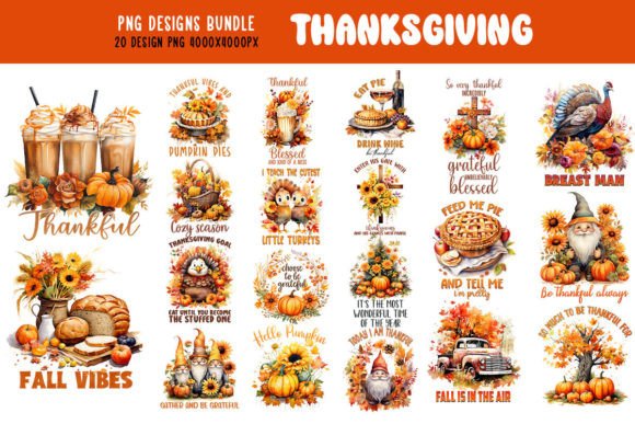 Download Thanksgiving &amp; Fall Bundle Pack - Bundle pack Collection