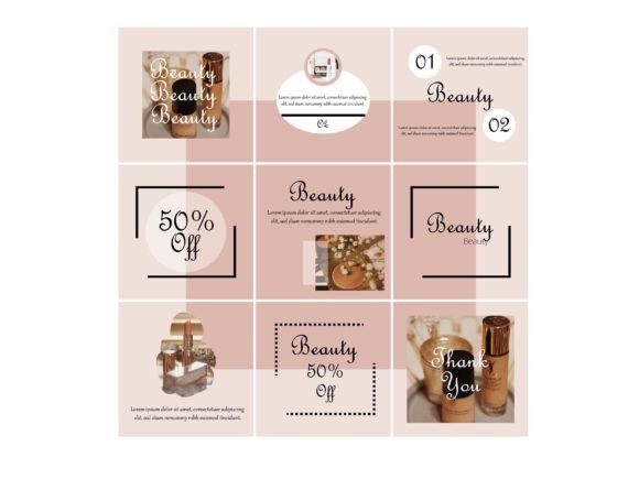 Download Media Social Template Beauty MakeUp - Premium Resources